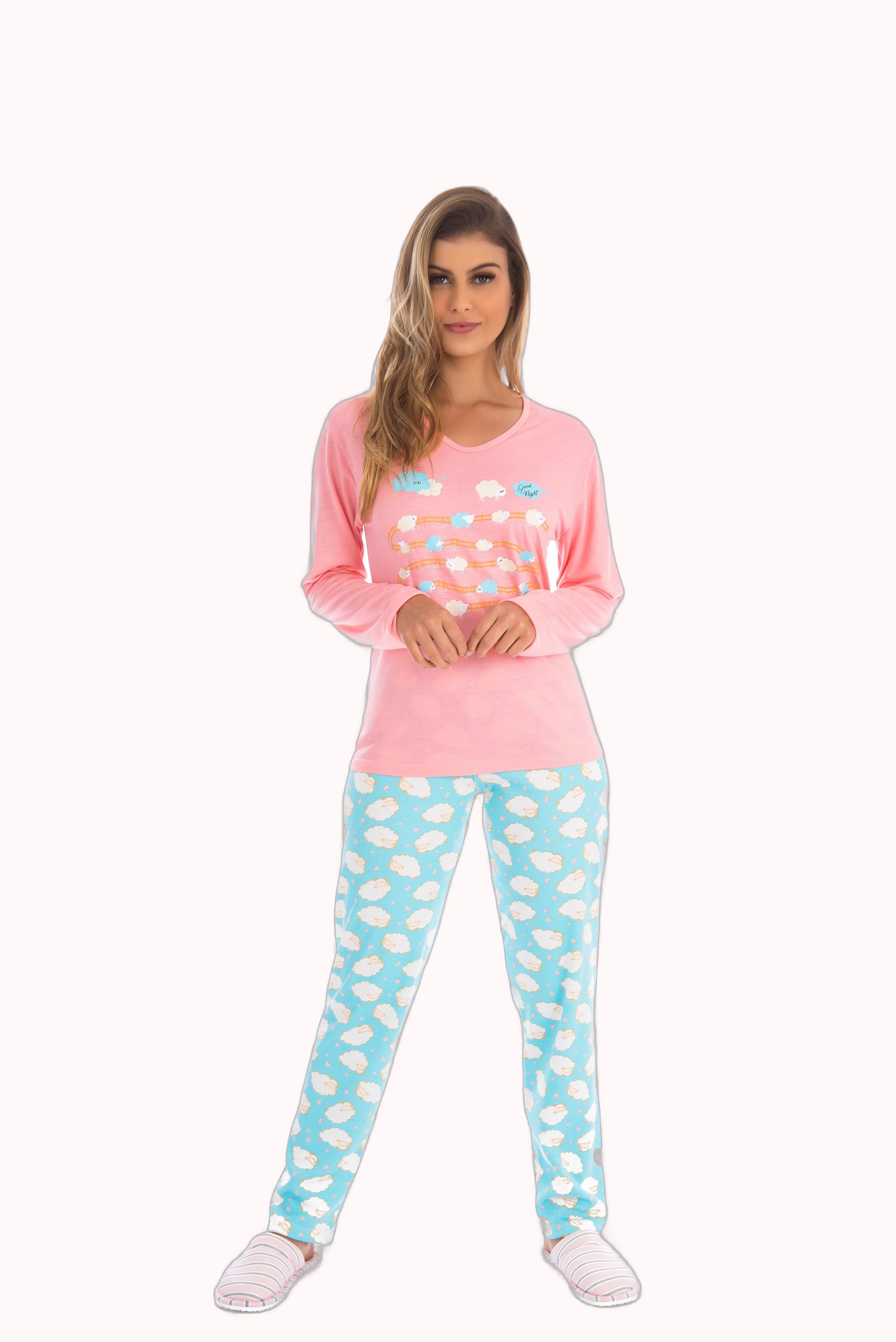 Pijama charmoso estampado – Doce Malícia