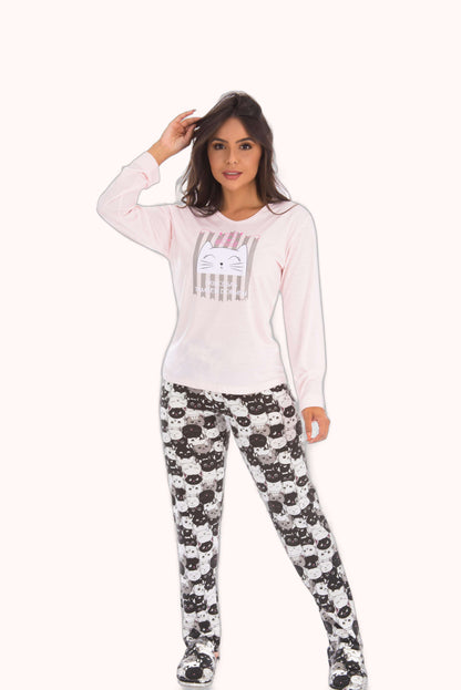 Pijama charmoso estampado – Doce Malícia
