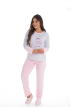 Pijama em plush com estampa em estampas variadas – Doce Malícia