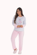 Pijama em plush com estampa – Doce Malícia