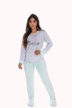 Pijama em plush com estampa – Doce Malícia