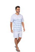 Pijama masculino Manga Curta Top em Branco – Doce Malícia