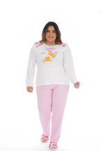 Pijama plus size com blusa estampada em estampas variadas – Doce Malícia