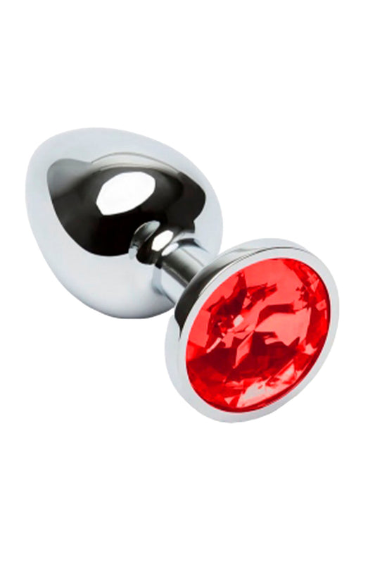 Plug Anal de Aço com Joia em Quantidade – Doce Malícia