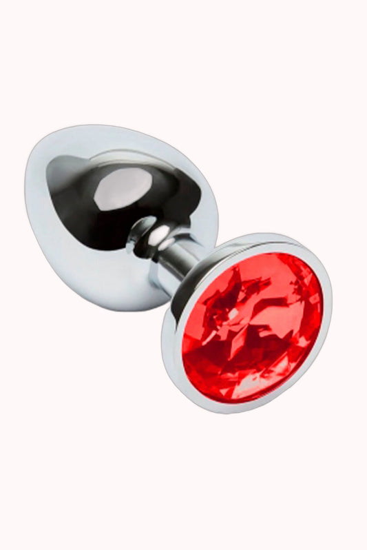 Plug Anal de Aço com Joia – Doce Malícia