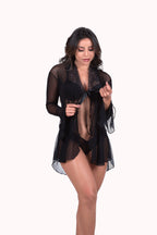 Robe sensual em tule – Doce Malícia
