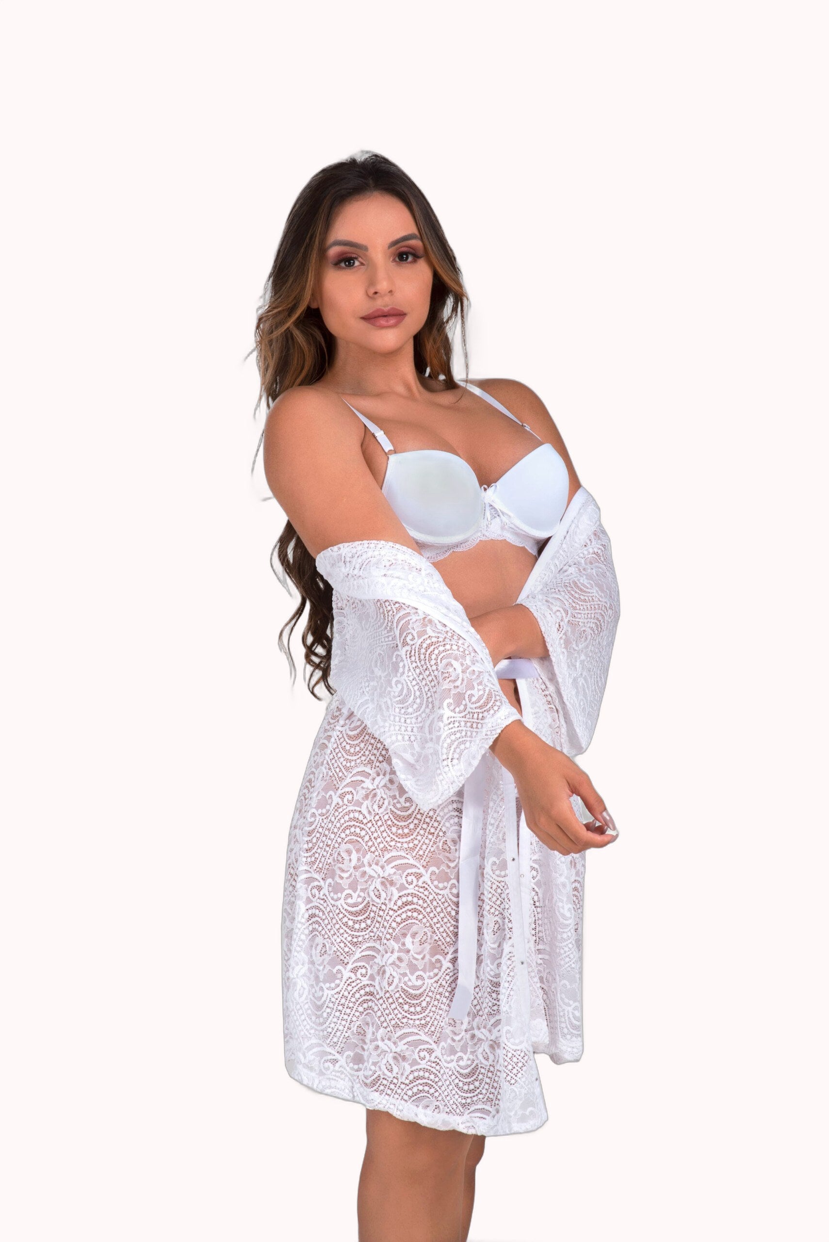 Robe de renda vazada – Doce Malícia