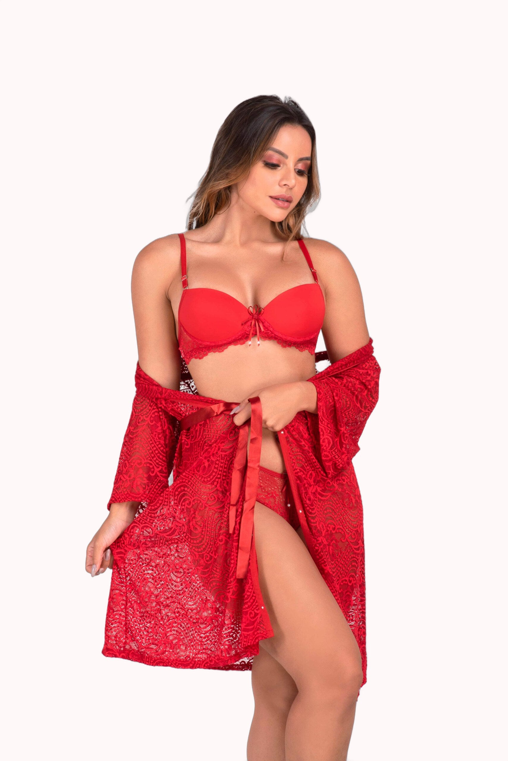 Robe de renda vazada – Doce Malícia