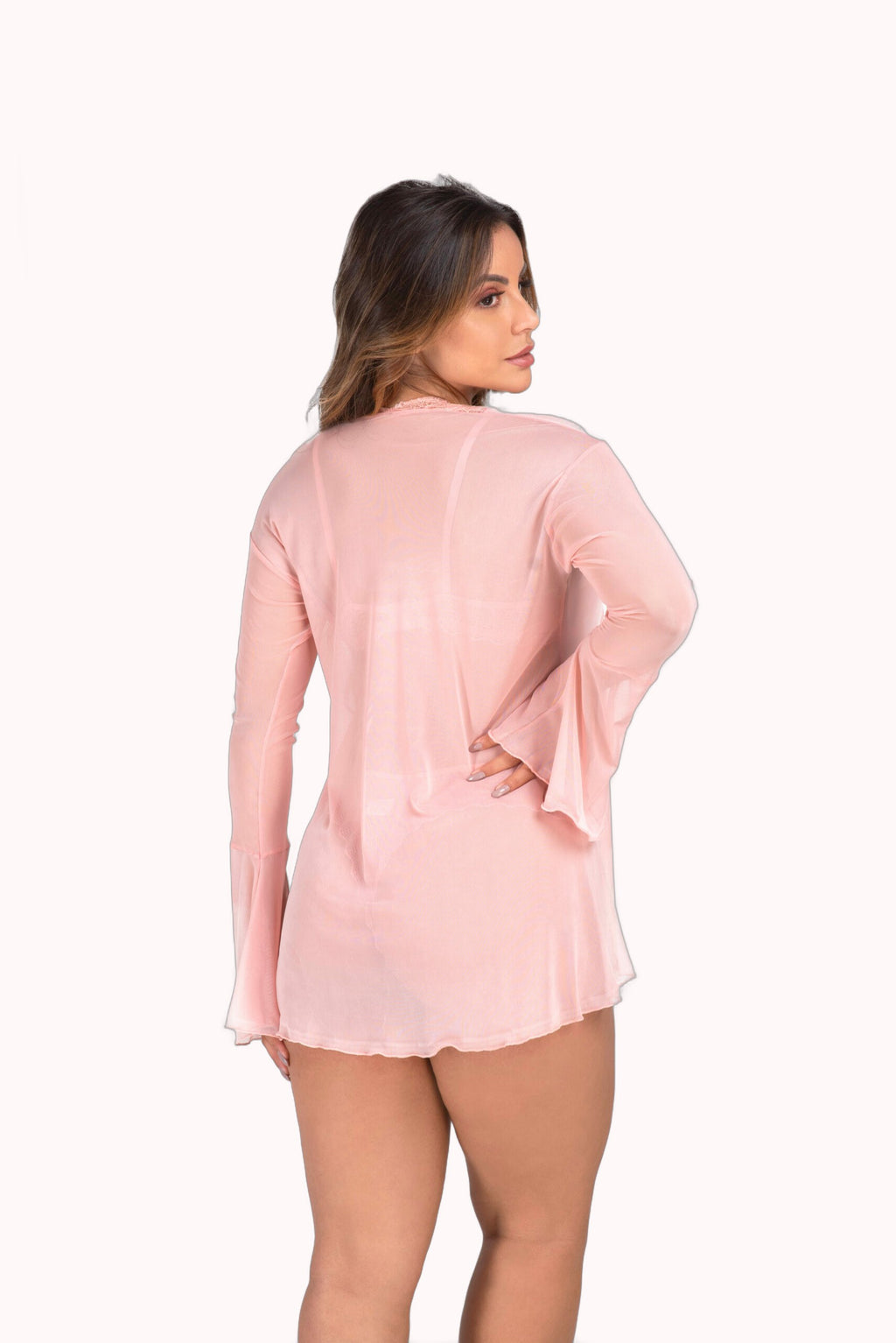 Robe sensual em tule – Doce Malícia