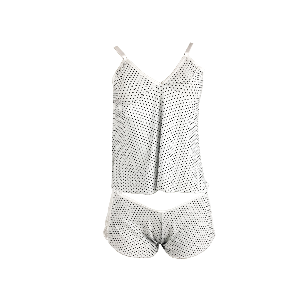 Short doll em azul-Marinho – Doce Malícia