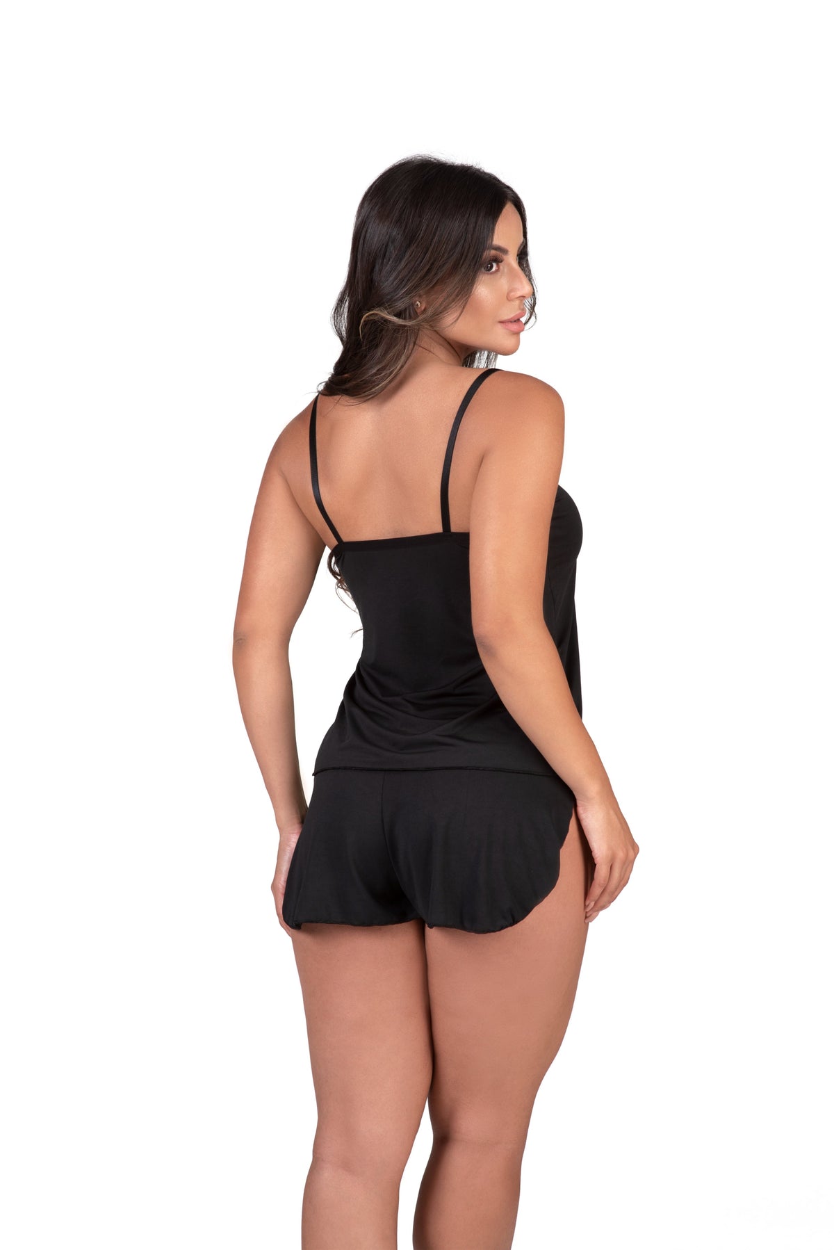 Short Doll com Fenda nas laterais em Branco – Doce Malícia