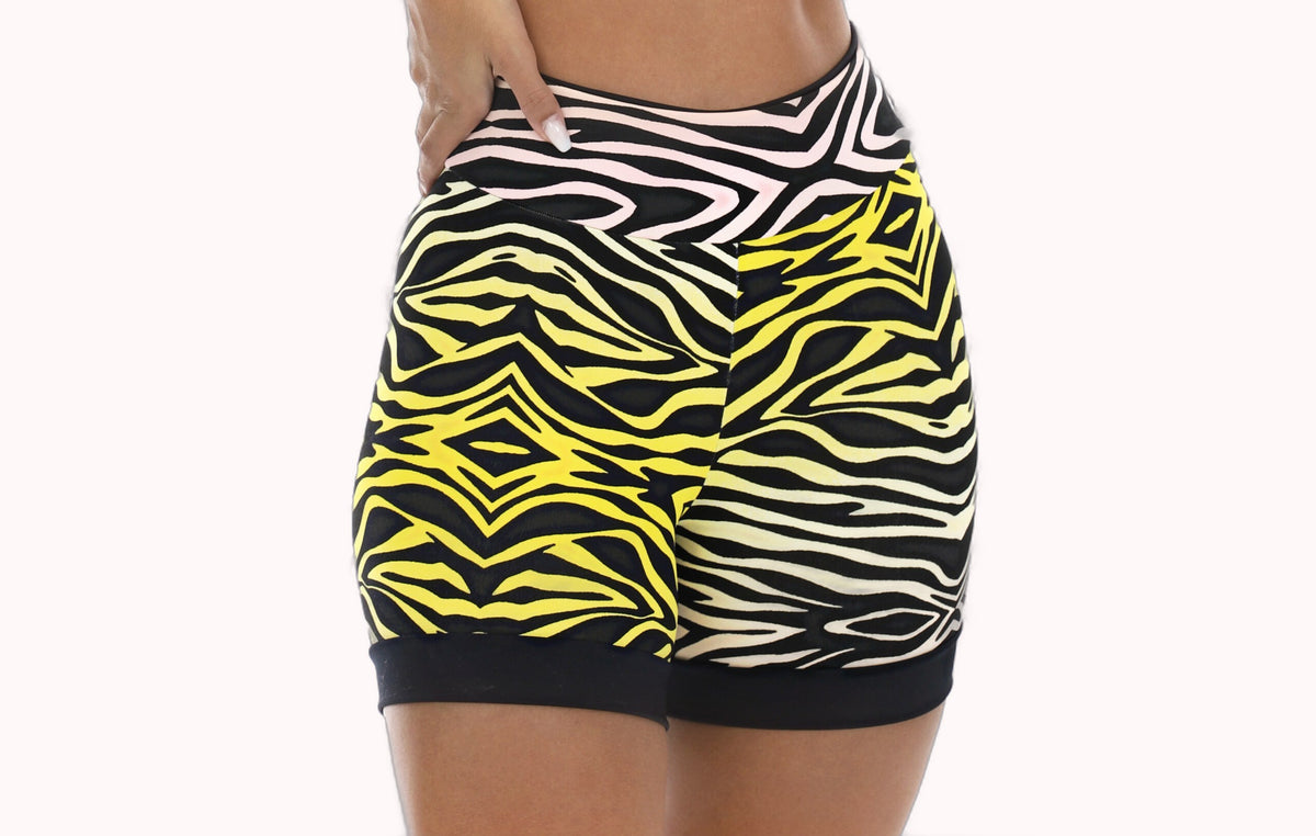Short Fitness em animal print – Doce Malícia