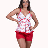 Short doll com babado – Doce Malícia