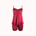 Short doll de microfibra com babado – Doce Malícia