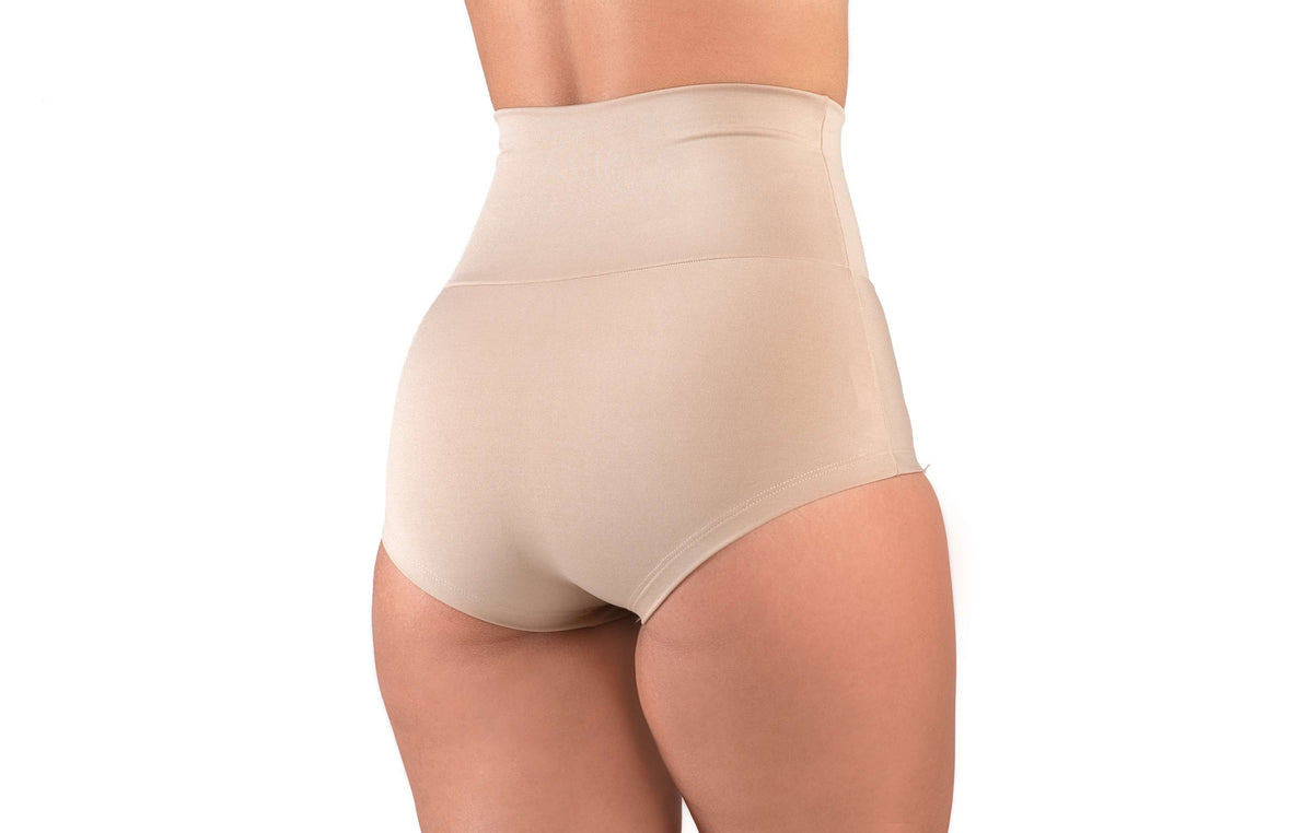 Short modelador em supplex em castanho – Doce Malícia