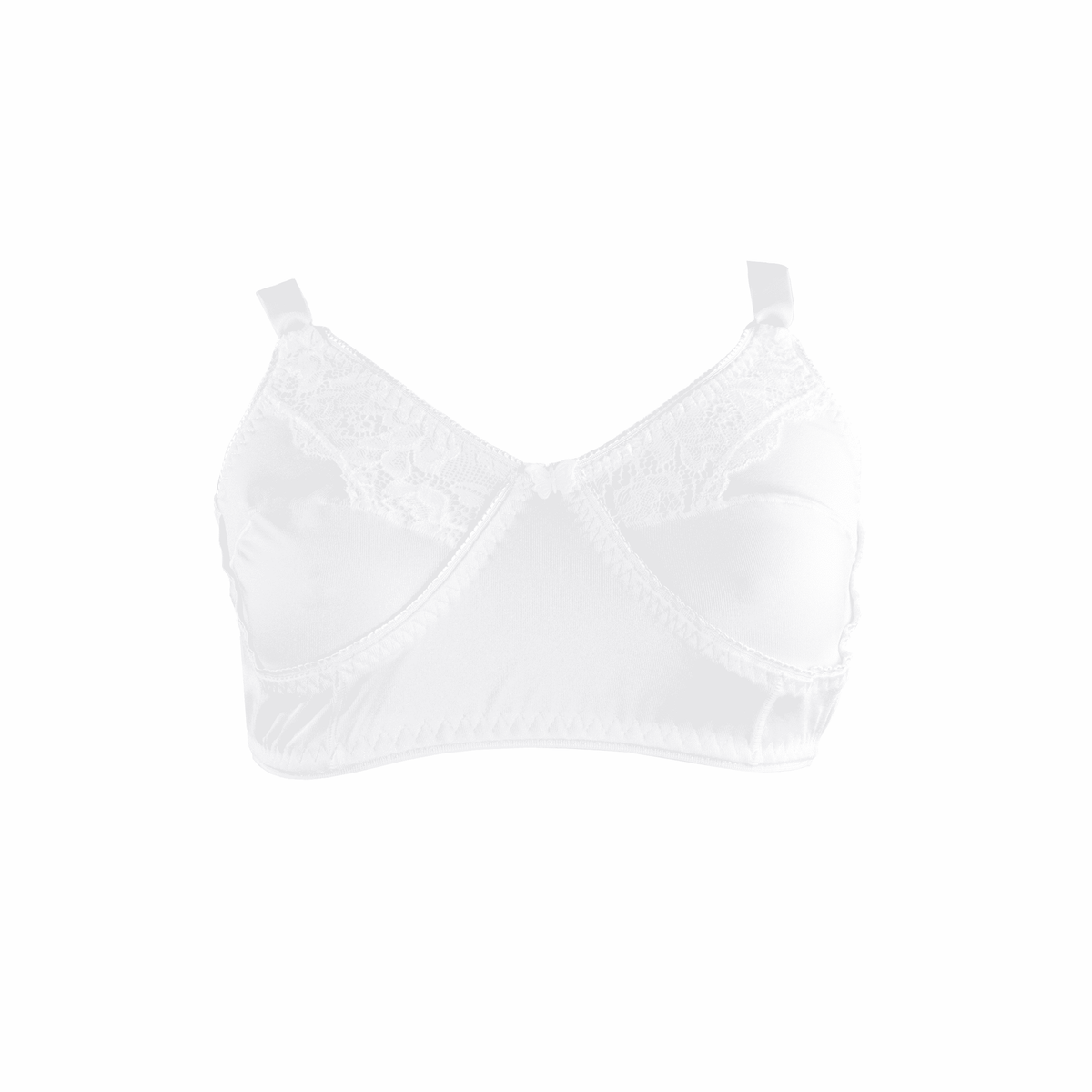 Soutien sem bojo reforçado em Branco – Doce Malícia