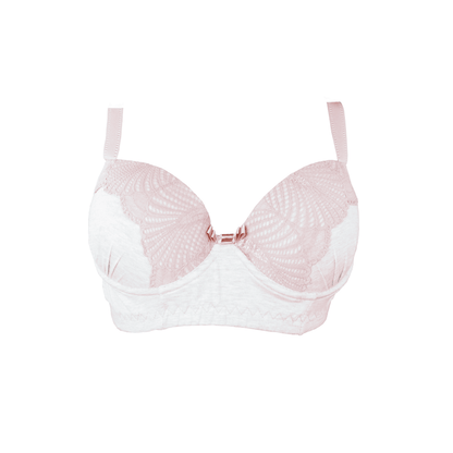 Soutien em algodão e renda em azul-Marinho – Doce Malícia