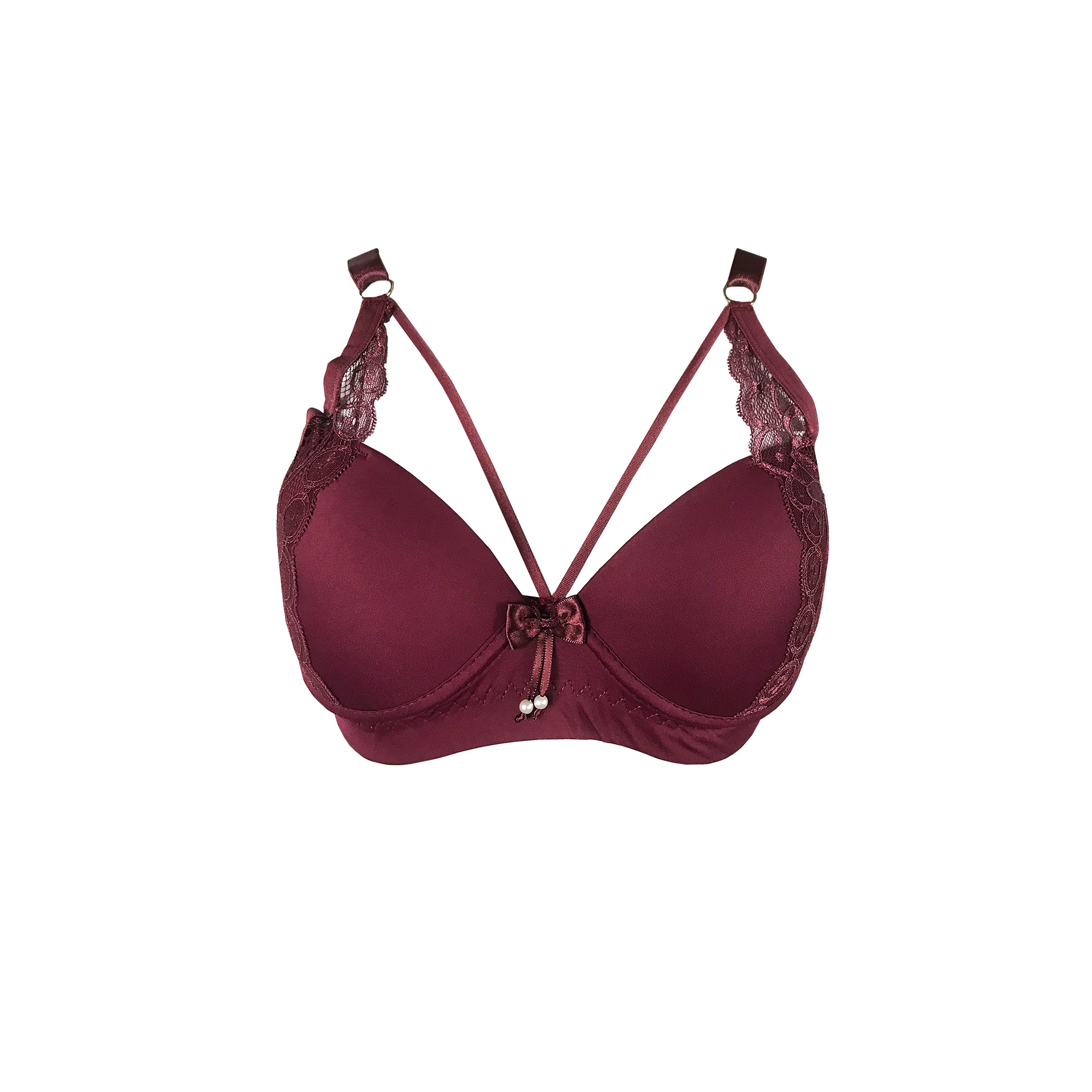 Soutien strappy reforçado em cores sortidas – Doce Malícia