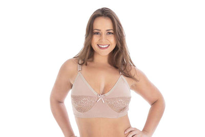 Soutien Plus sem bojo com renda em cores sortidas – Doce Malícia