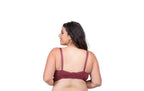 Soutien plus size strappy em azul-Marinho – Doce Malícia