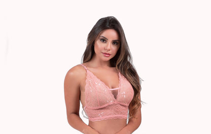 Soutien sem bojo em tule e renda – Doce Malícia
