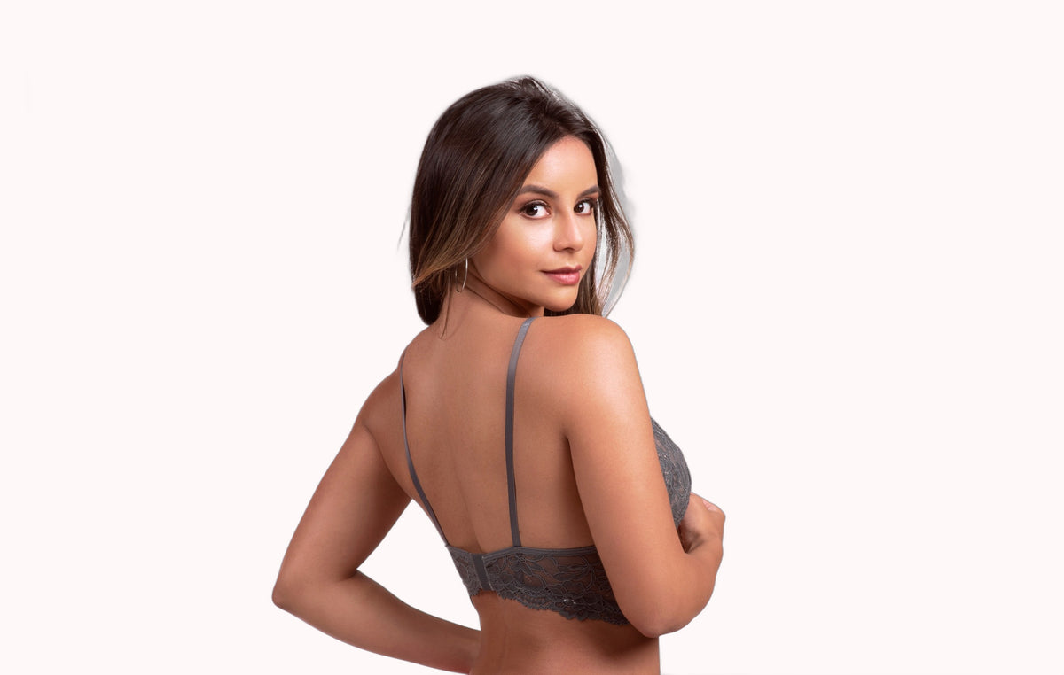 Soutien sem bojo em tule e renda – Doce Malícia