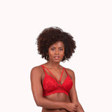 Sutiã em renda estilo Strappy – Doce Malícia