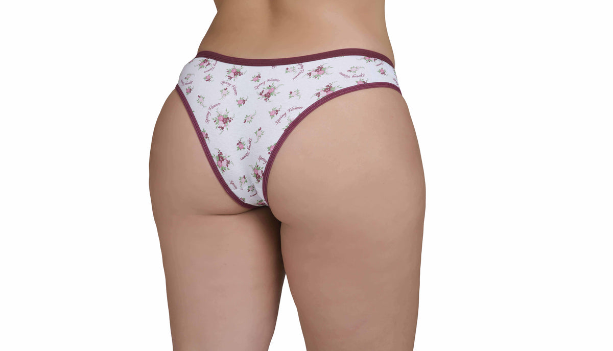 Calcinha conforto em algodão estampado em chocolate – Doce Malícia