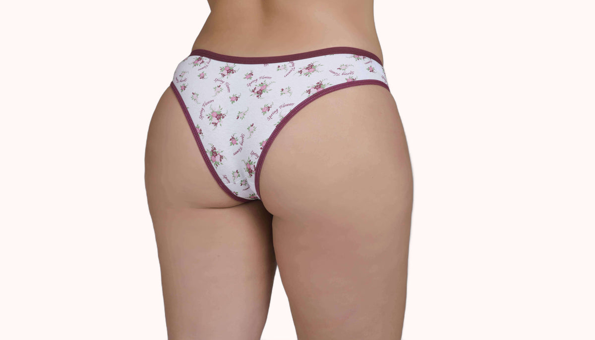 Calcinha conforto em algodão estampado – Doce Malícia