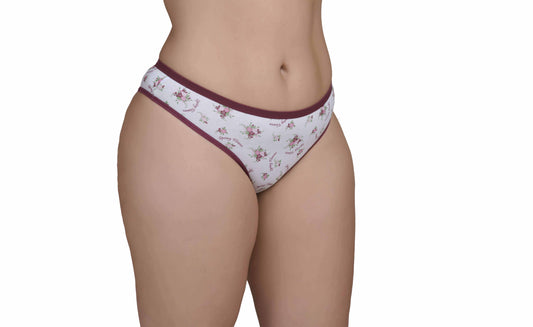 Calcinha conforto em algodão estampado em chocolate – Doce Malícia