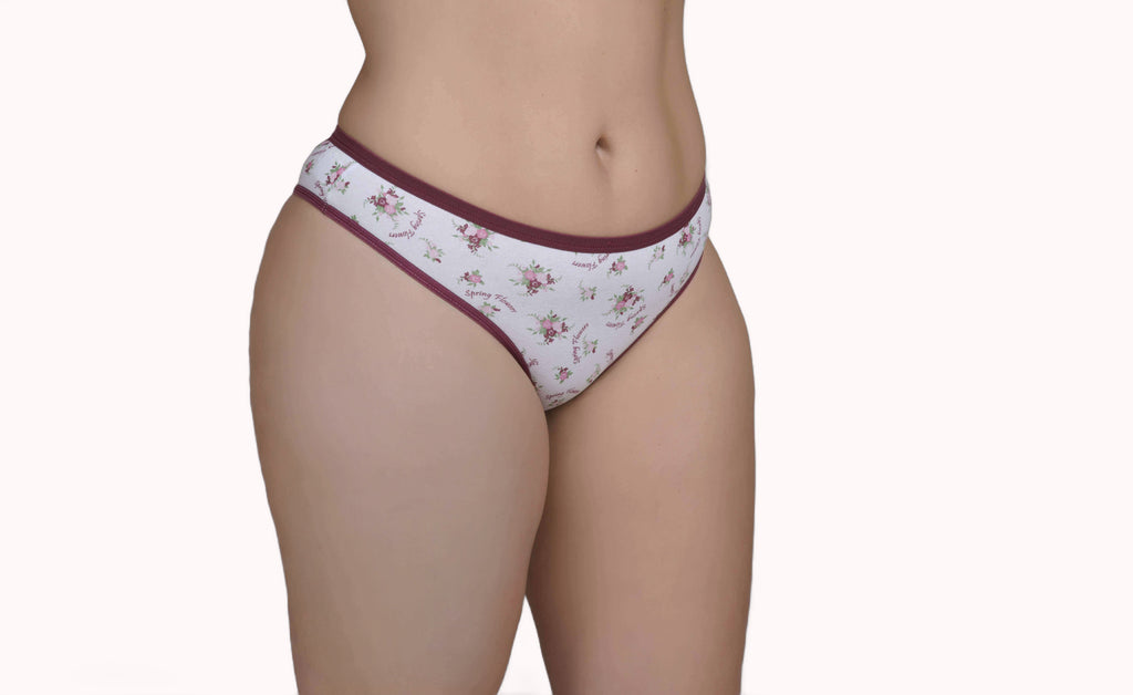 Calcinha conforto em algodão estampado – Doce Malícia