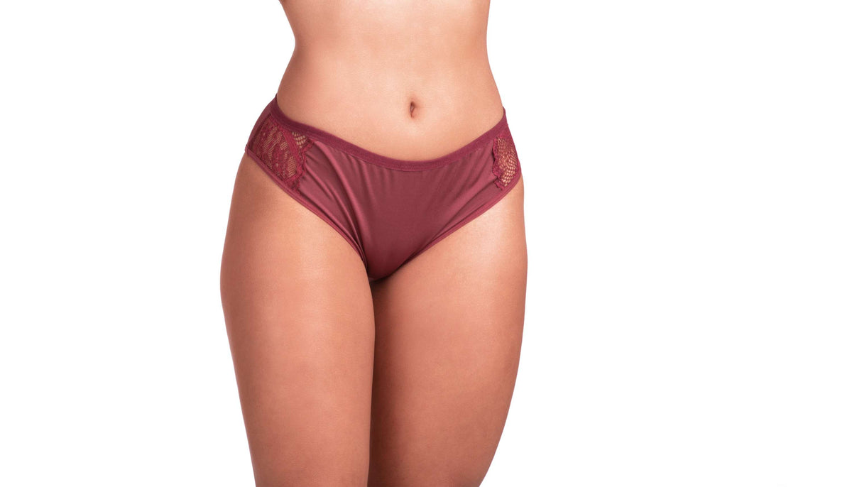 Tangão em microfibra e renda em Branco – Doce Malícia