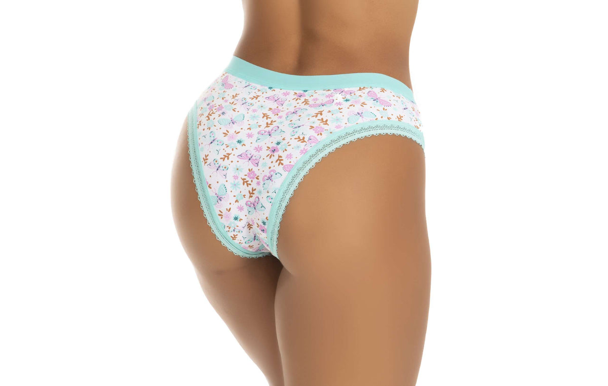 Tangão em algodão estampado em Branco – Doce Malícia