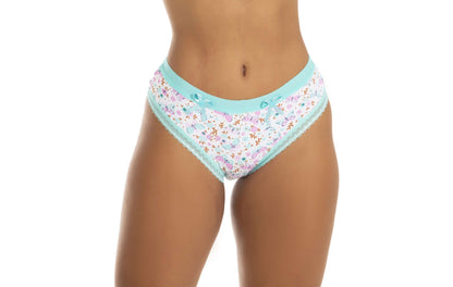 Tangão em algodão estampado em Branco – Doce Malícia
