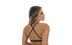Top Fitness estampado em Preto – Doce Malícia