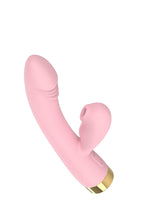 Vibrador em Silicone Recarregável – em amarelo – Doce Malícia