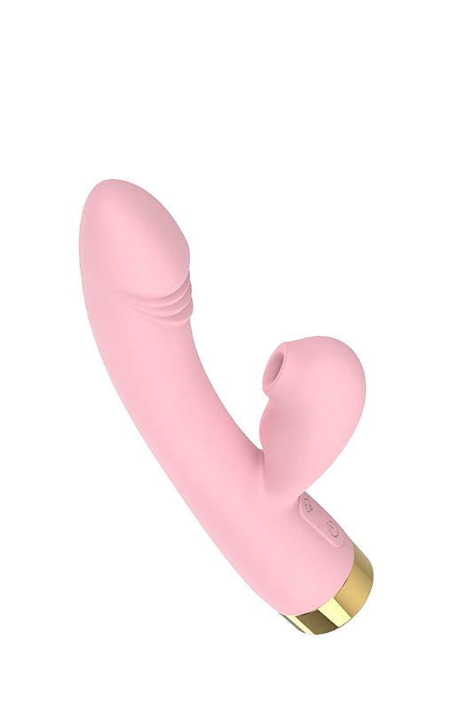 Vibrador em Silicone Recarregável – em amarelo – Doce Malícia