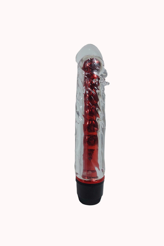 Vibrador com Capa Translúcida – Doce Malícia