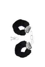 Algema Simples de Metal com Pelúcia em Preto – Doce Malícia