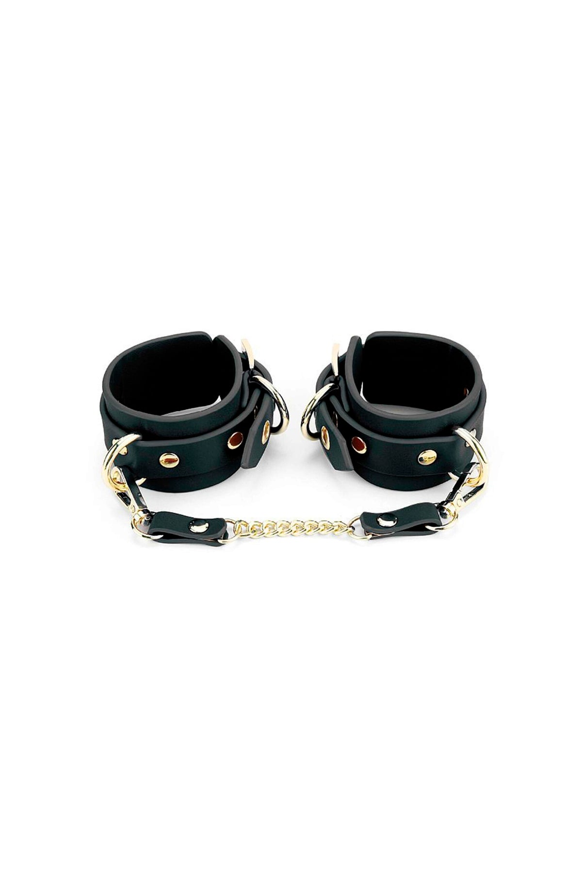 Algema de Luxo em Couro Legítimo em Preto – Doce Malícia