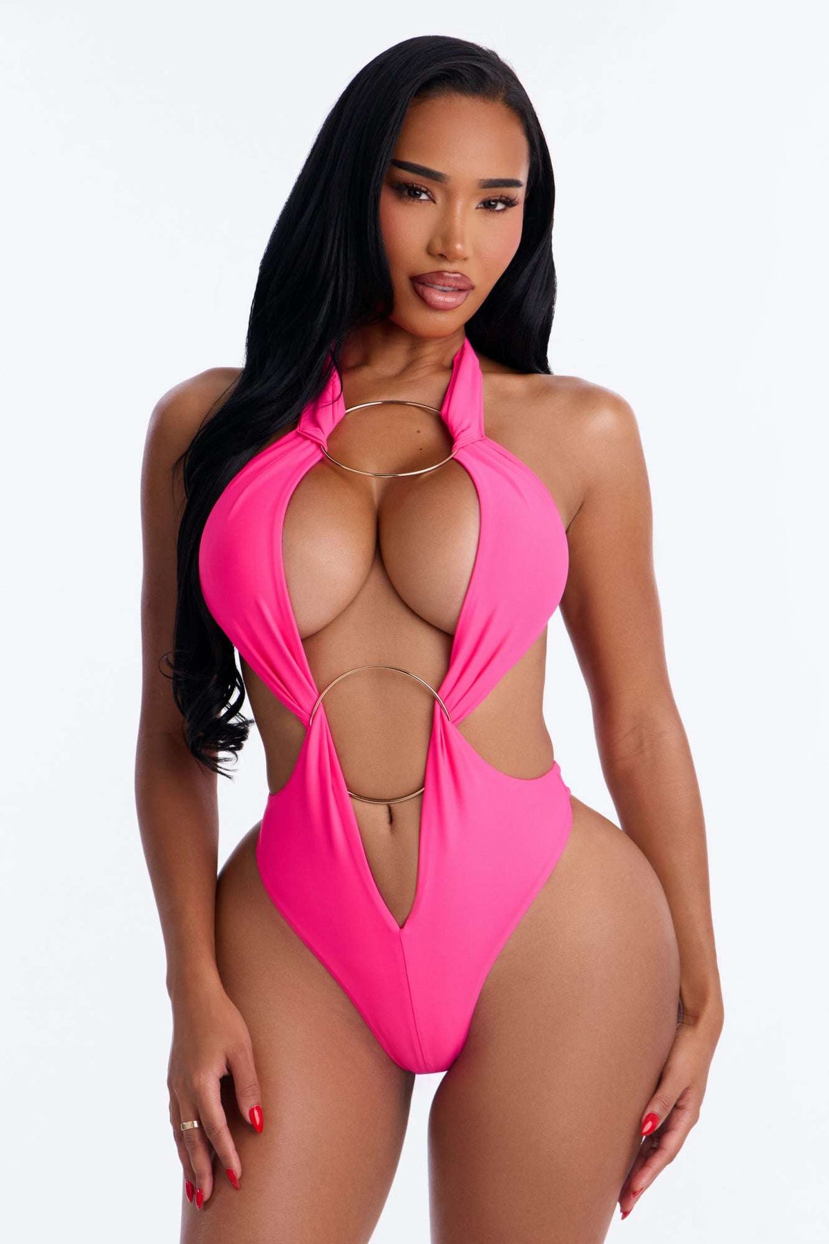 Anel Feminino Frente Única Pink – Doce Malícia