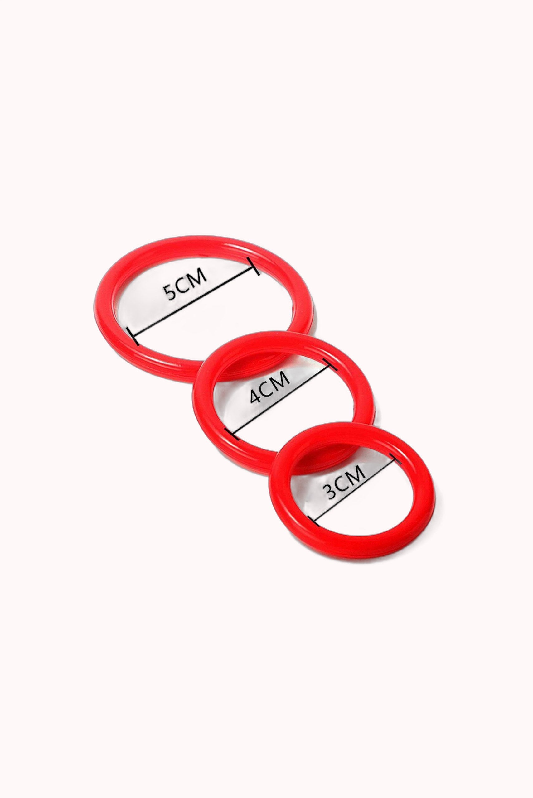 Anel Peniano de Borracha – Kit com 3 – Doce Malícia