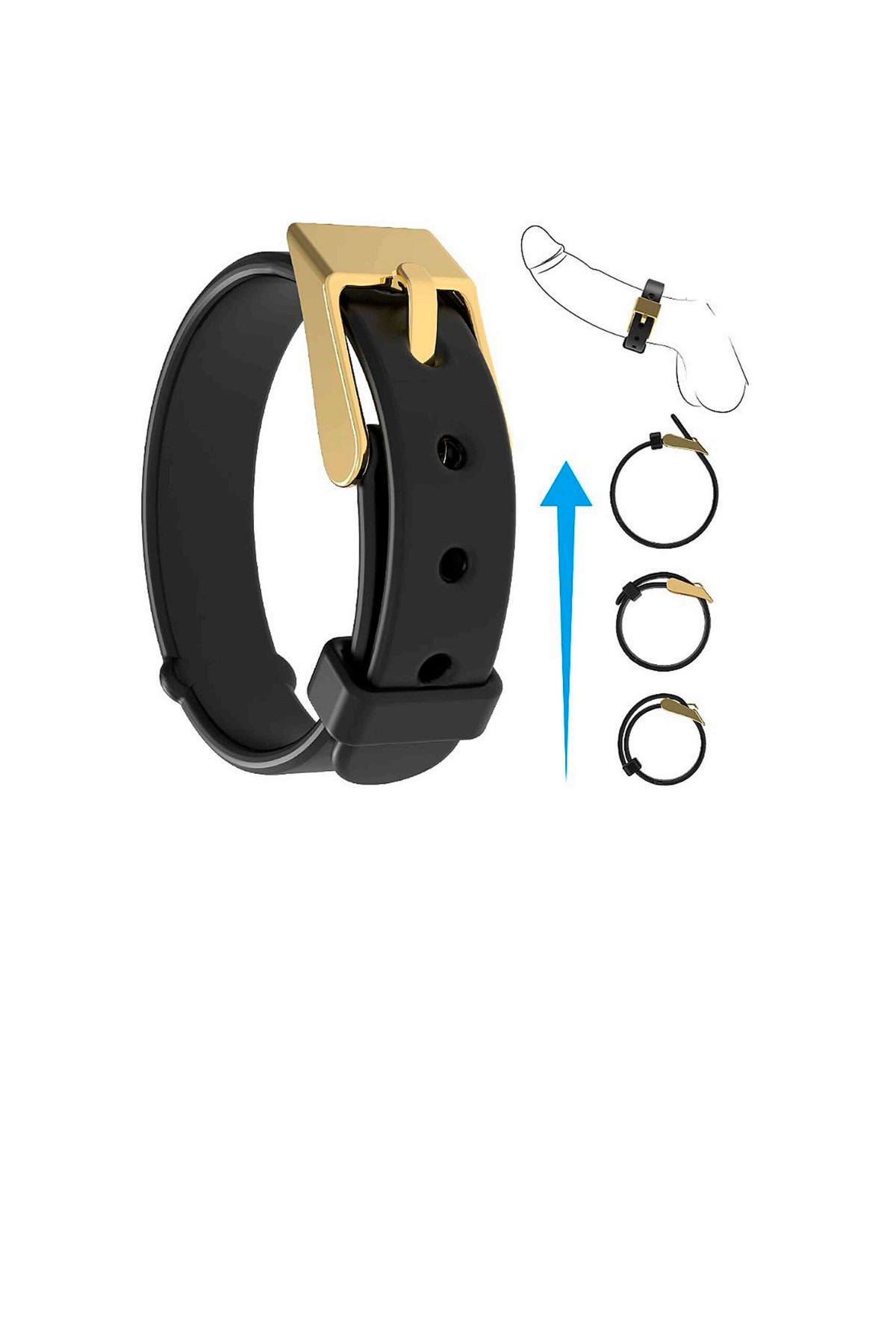 Anel Peniano Estilo Choker em Quantidade – Doce Malícia