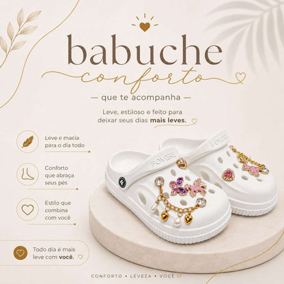 Babuche Feminino Branco – Doce Malícia