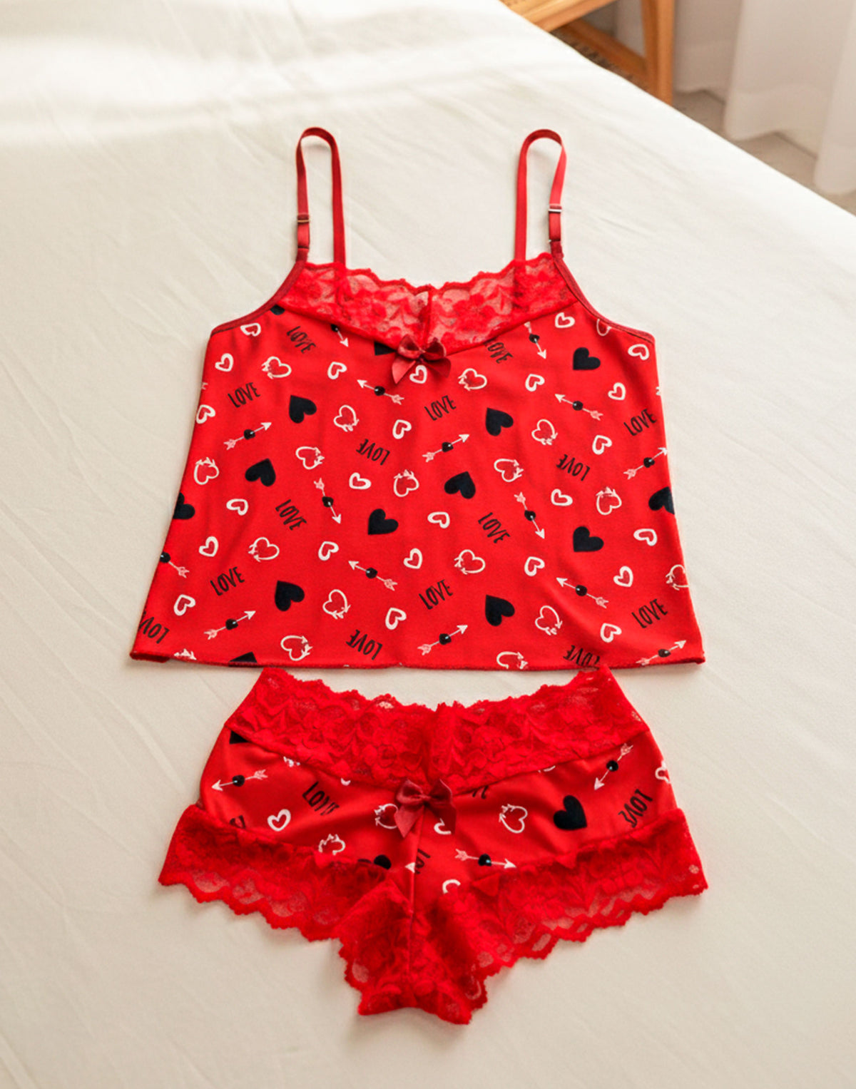 Baby Doll em suede Estampado em Branco – Doce Malícia