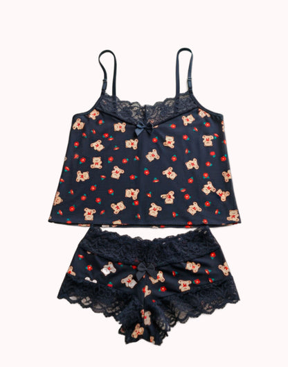 Baby Doll em suede Estampado – Doce Malícia