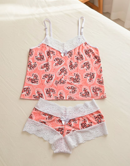 Baby Doll em suede Estampado em Branco – Doce Malícia