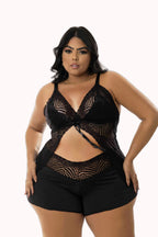 Baby Doll feminino plus size – Doce Malícia