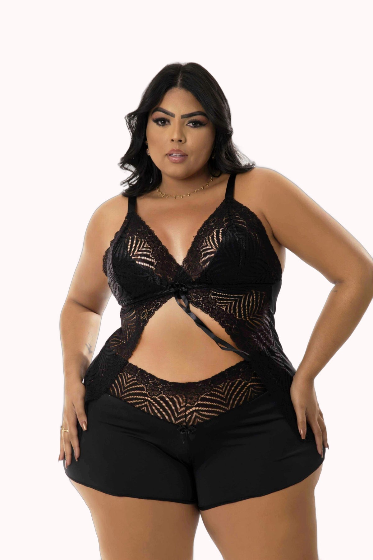 Baby Doll feminino plus size – Doce Malícia