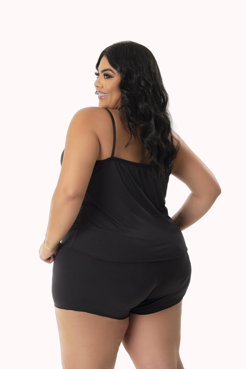 Baby Doll Plus Size com Renda – Doce Malícia